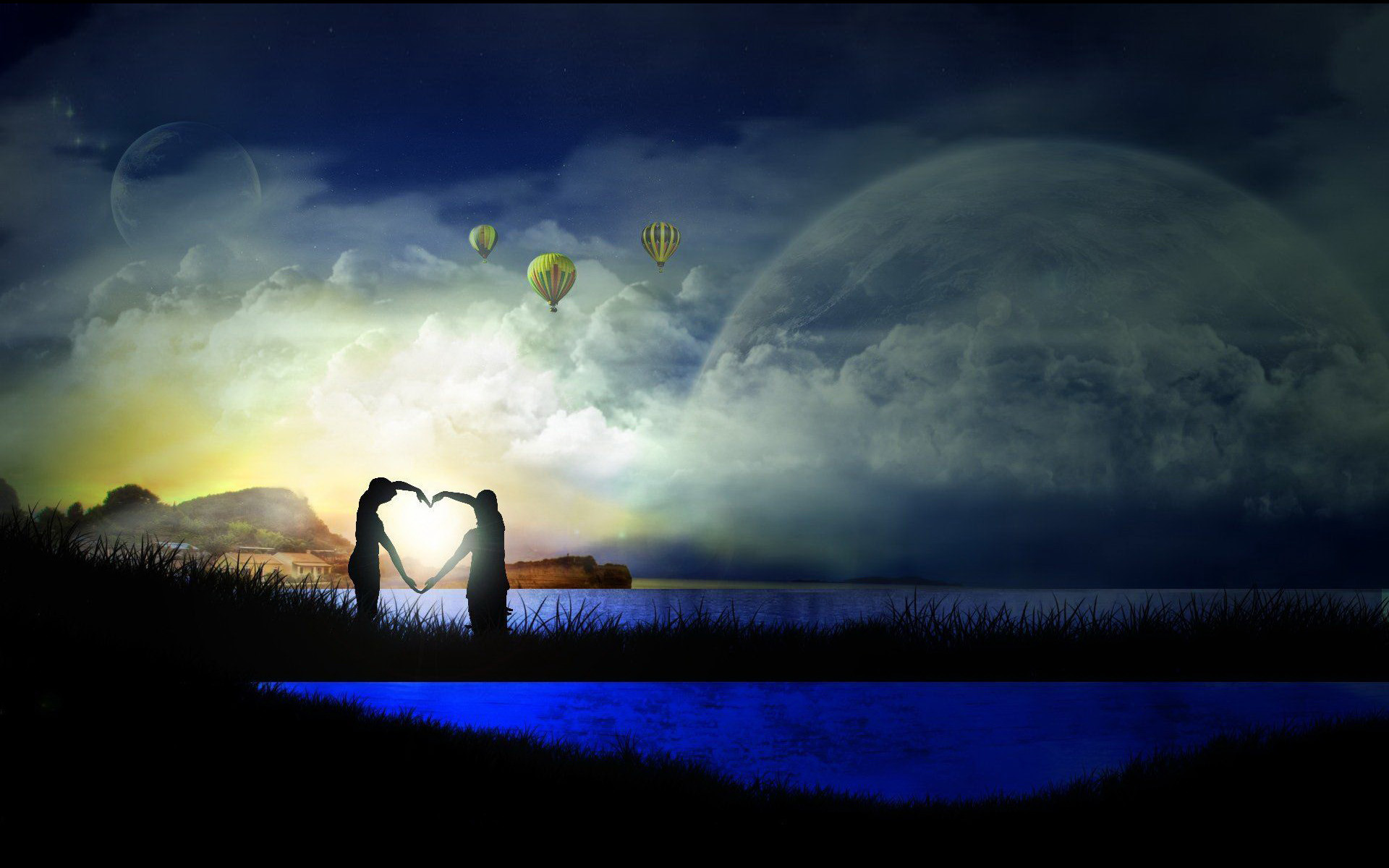 Couple Wallpapers Best 12 Cute Romantic Love Images Hd 1920x1200.