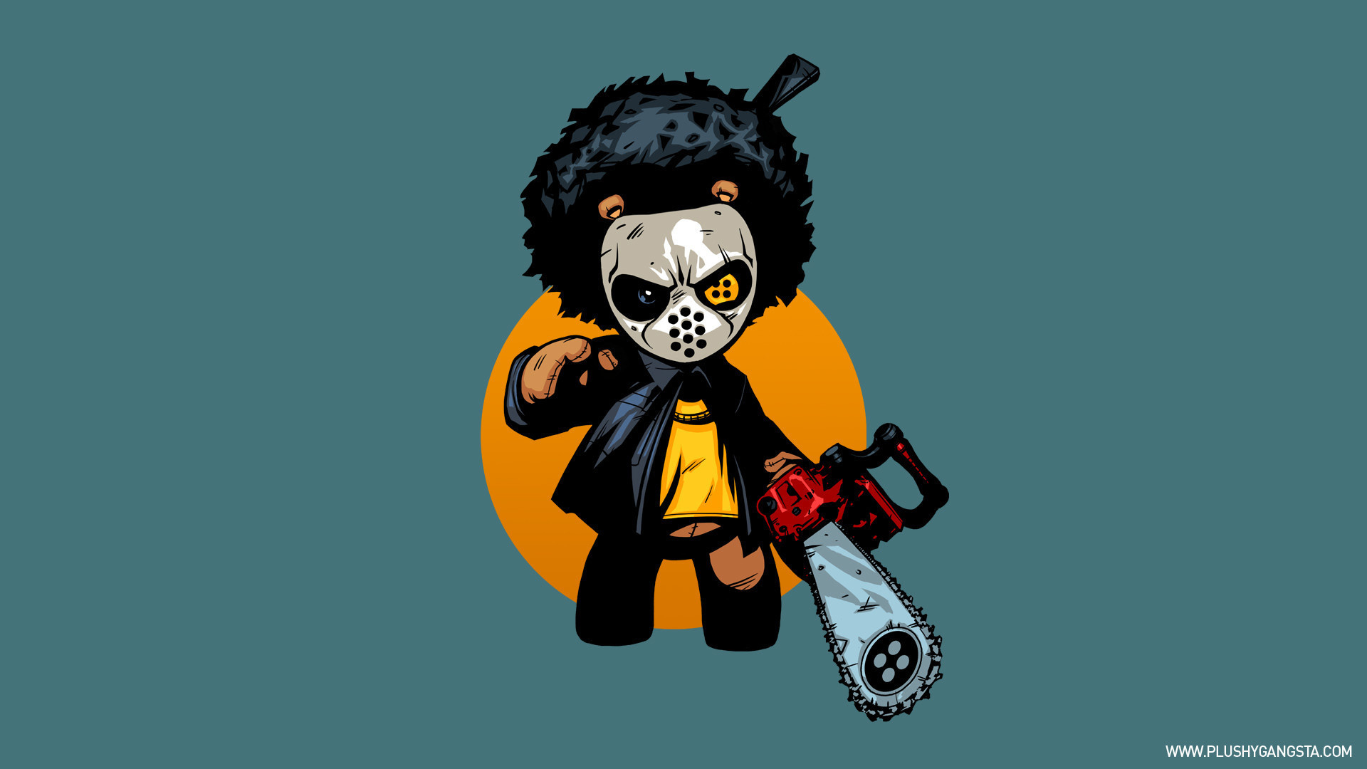 1920x1080 Wallpaper Gangster Cartoon Plushy Gangsta Wallpaper 1920X1080  (Oc) New Comic Book Series In 1920x1080