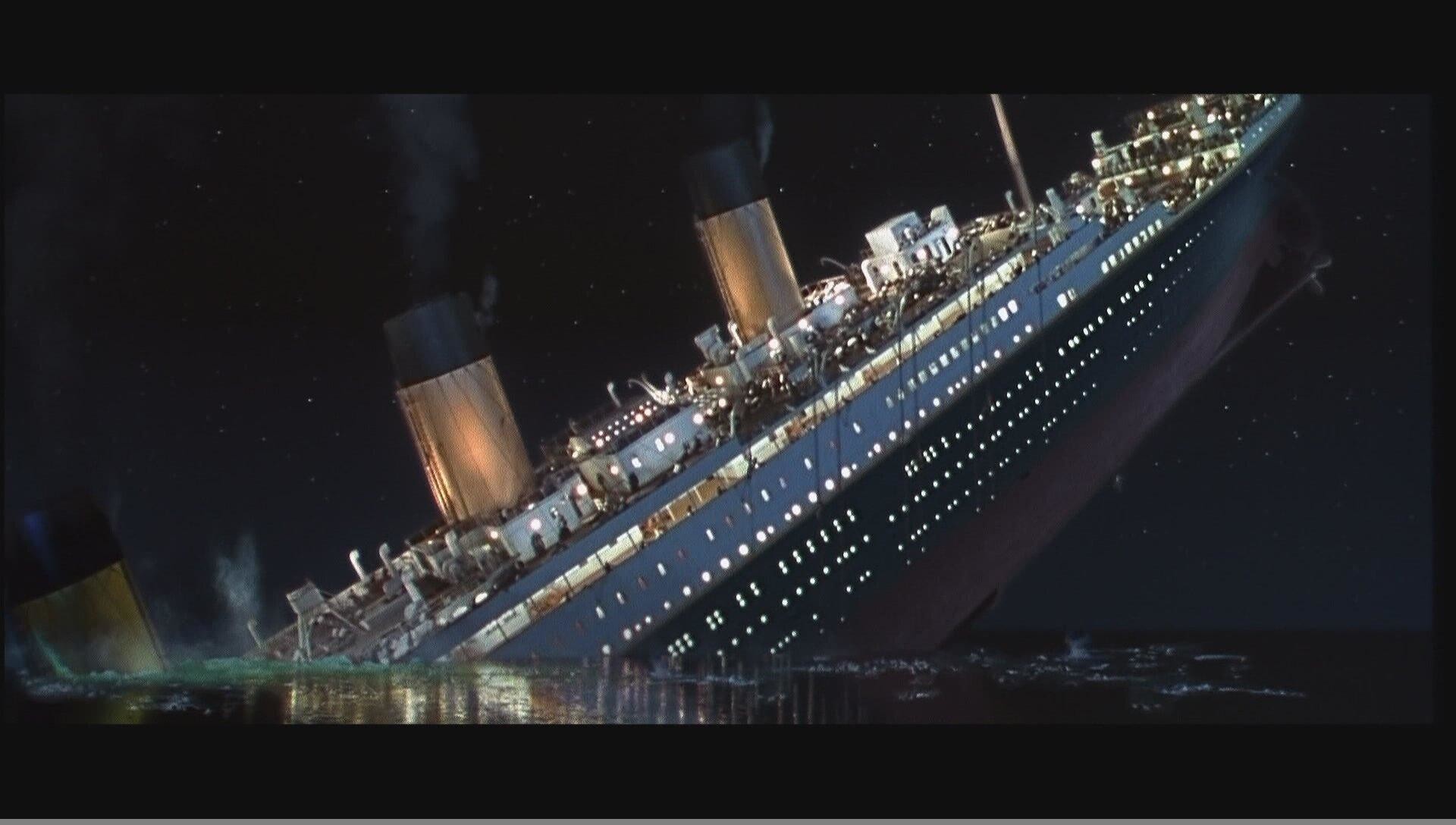 1920x1088 HD Titanic Sinking Wallpaper 1920x1088