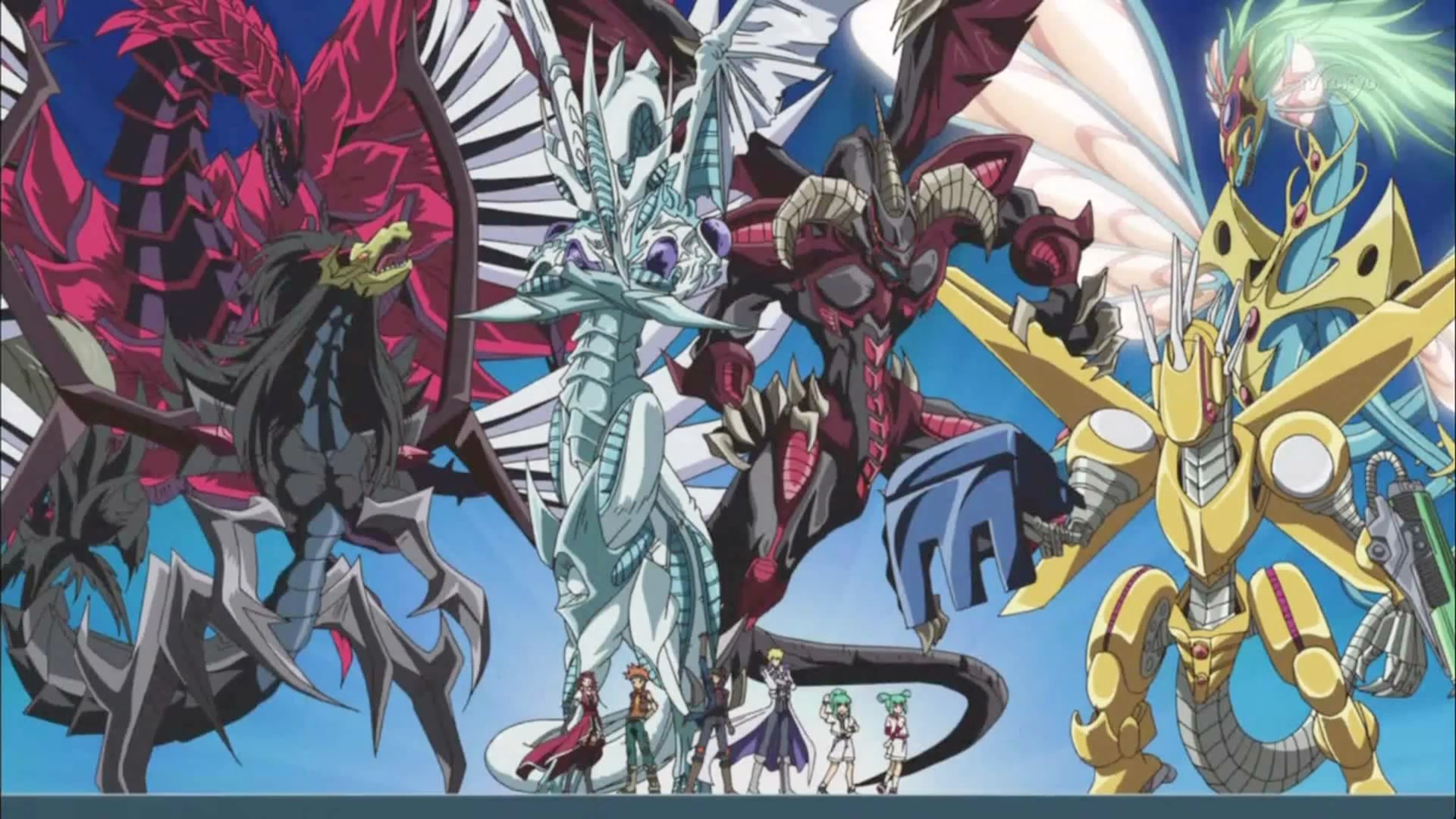 Yu-gi-oh 5Ds Signer Dragons by samethernet Â· Commission: Slifer The Sky ... 1920x1080