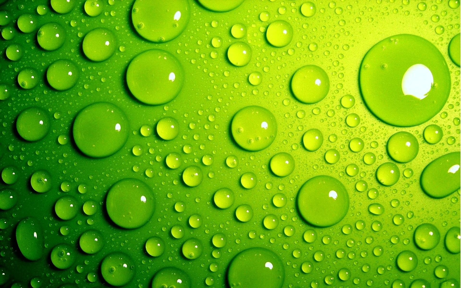 Green Bubbles 1920x1200