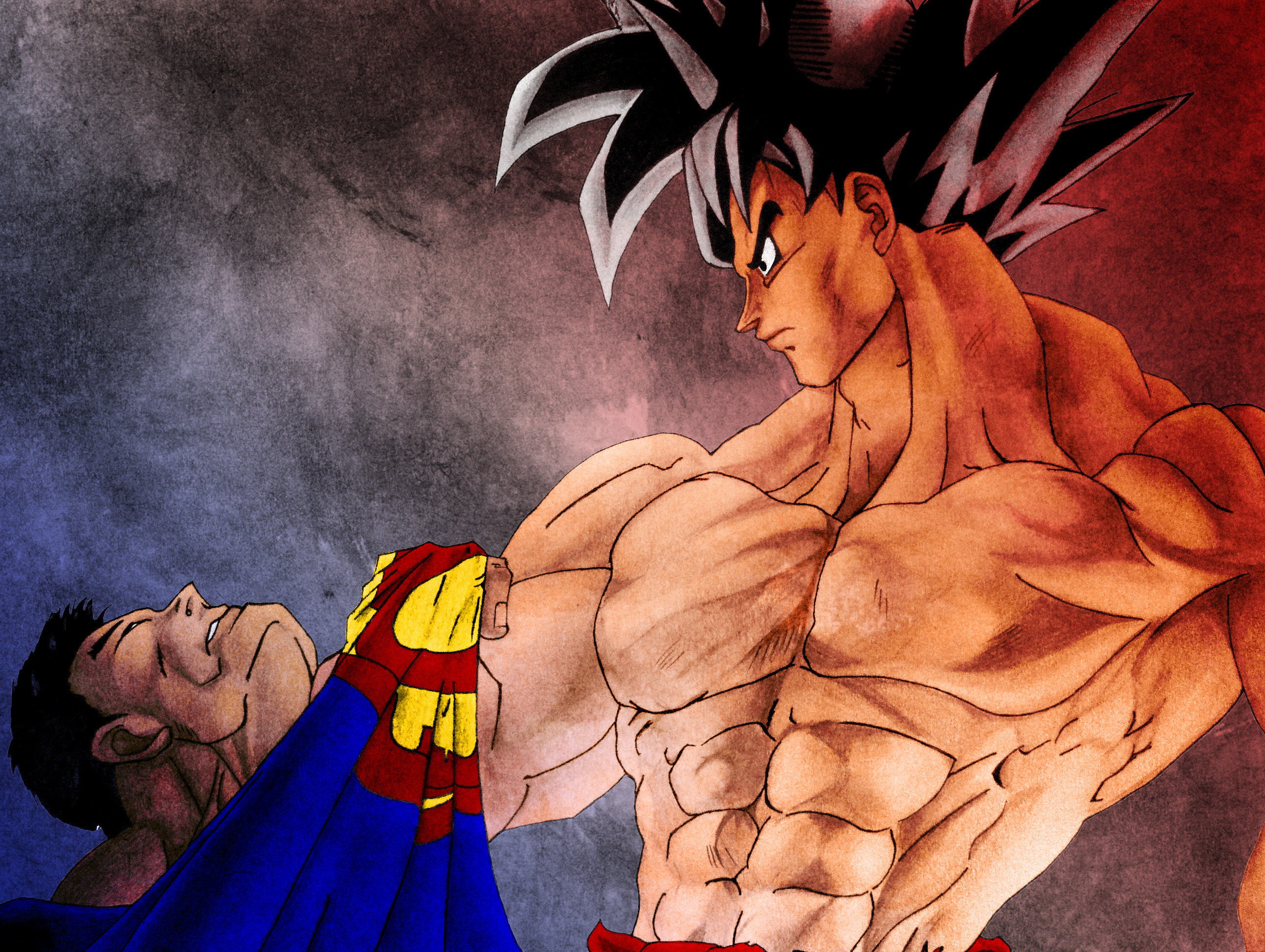 Goku vs Superman Wallpapers (67+ pictures)