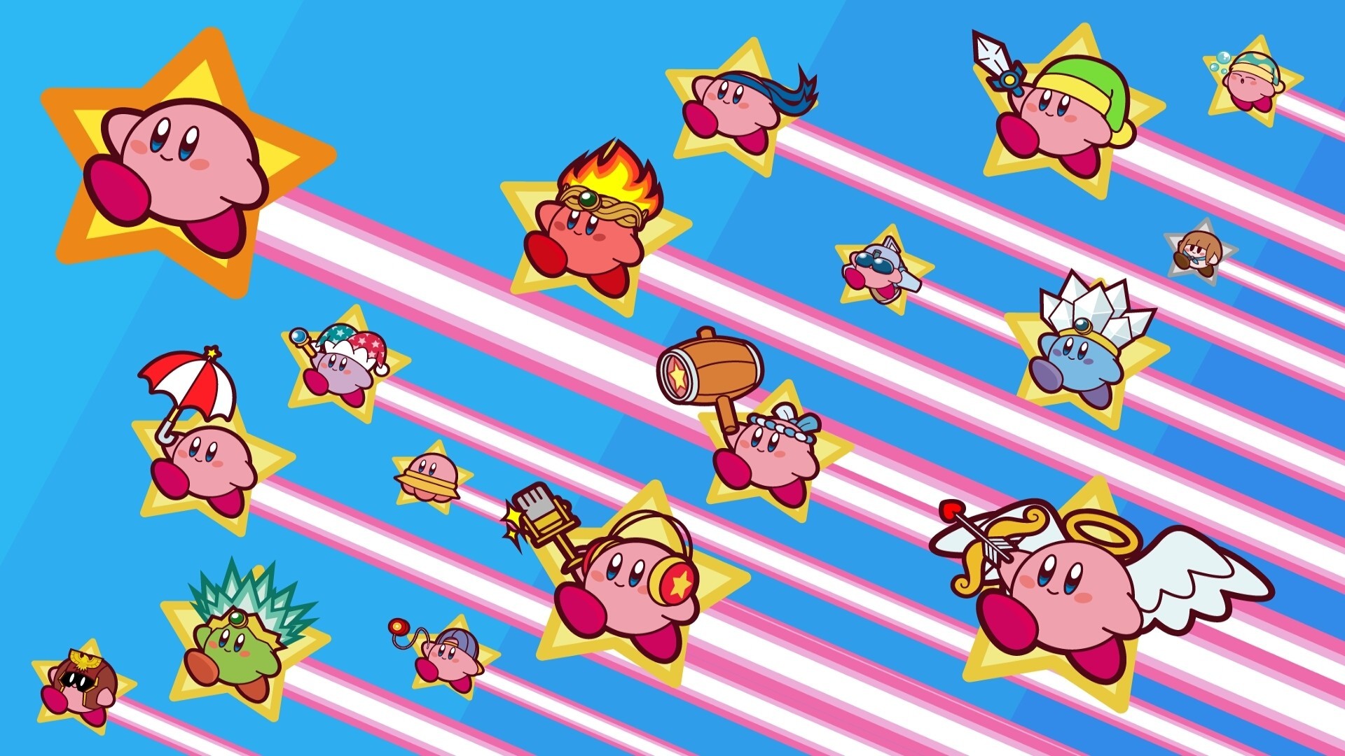 Kirby Super Star Ultra Wallpaper.