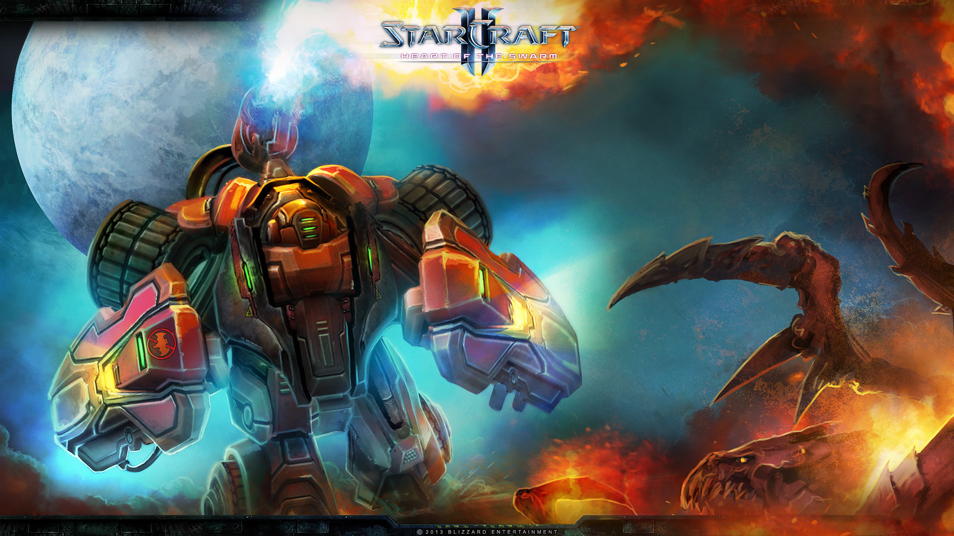 Get Your Sci-fi Fix - Stunning Starcraft II HD Wallpapers 