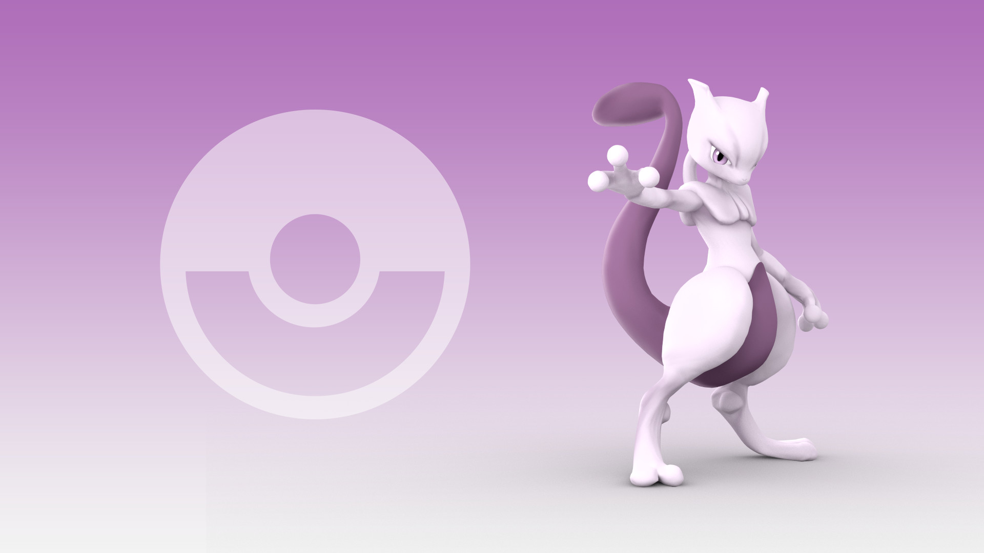 Pokemon wallpaper mewtwo