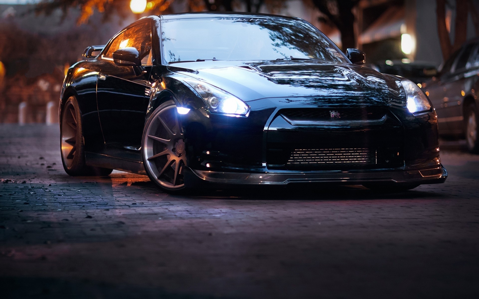 Nissan Gtr Night Hd Wallpaper