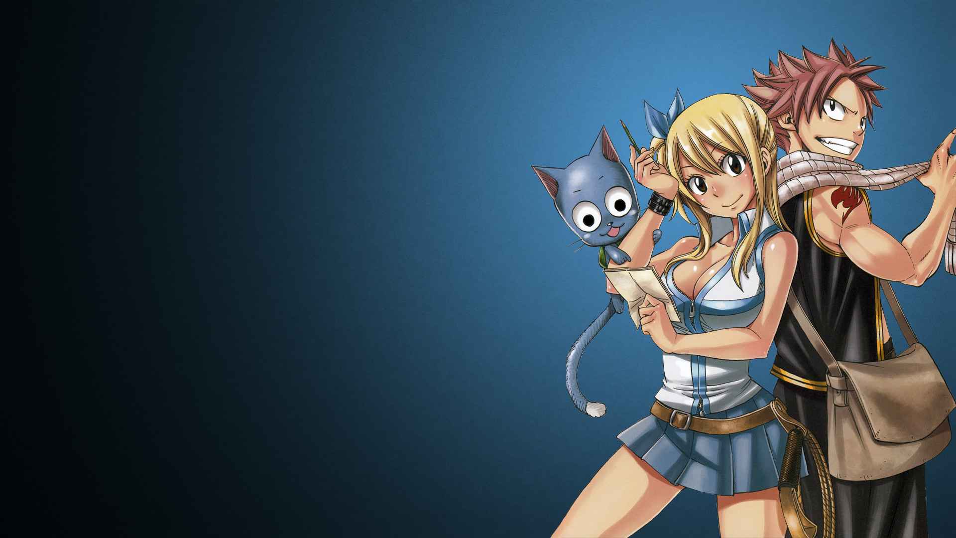 ... Fairy Tail Slayers Natsu And Lucy | HD Wallpaper ... 1920x1080