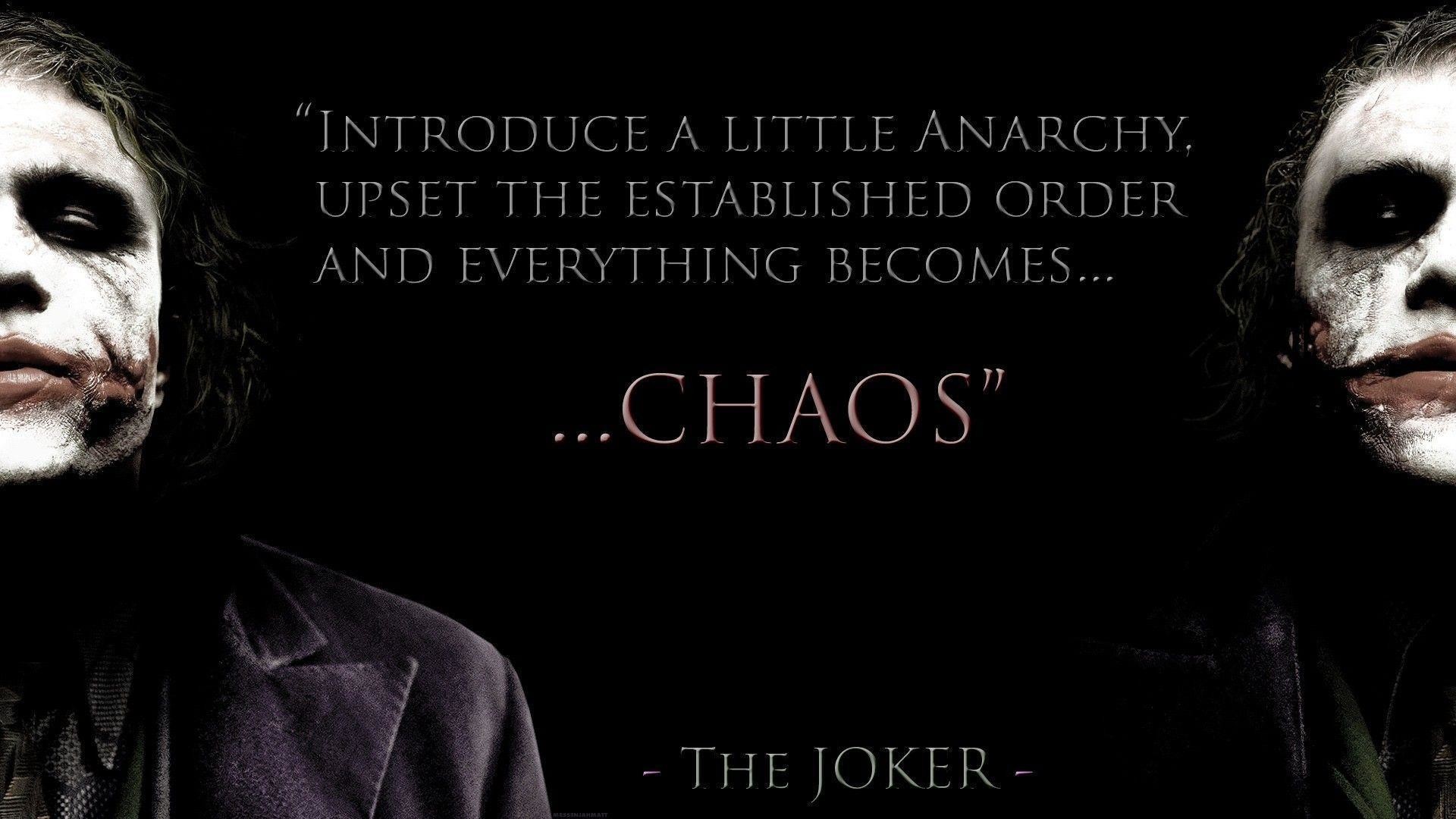 Joker Quotes Wallpapers (64+ pictures)