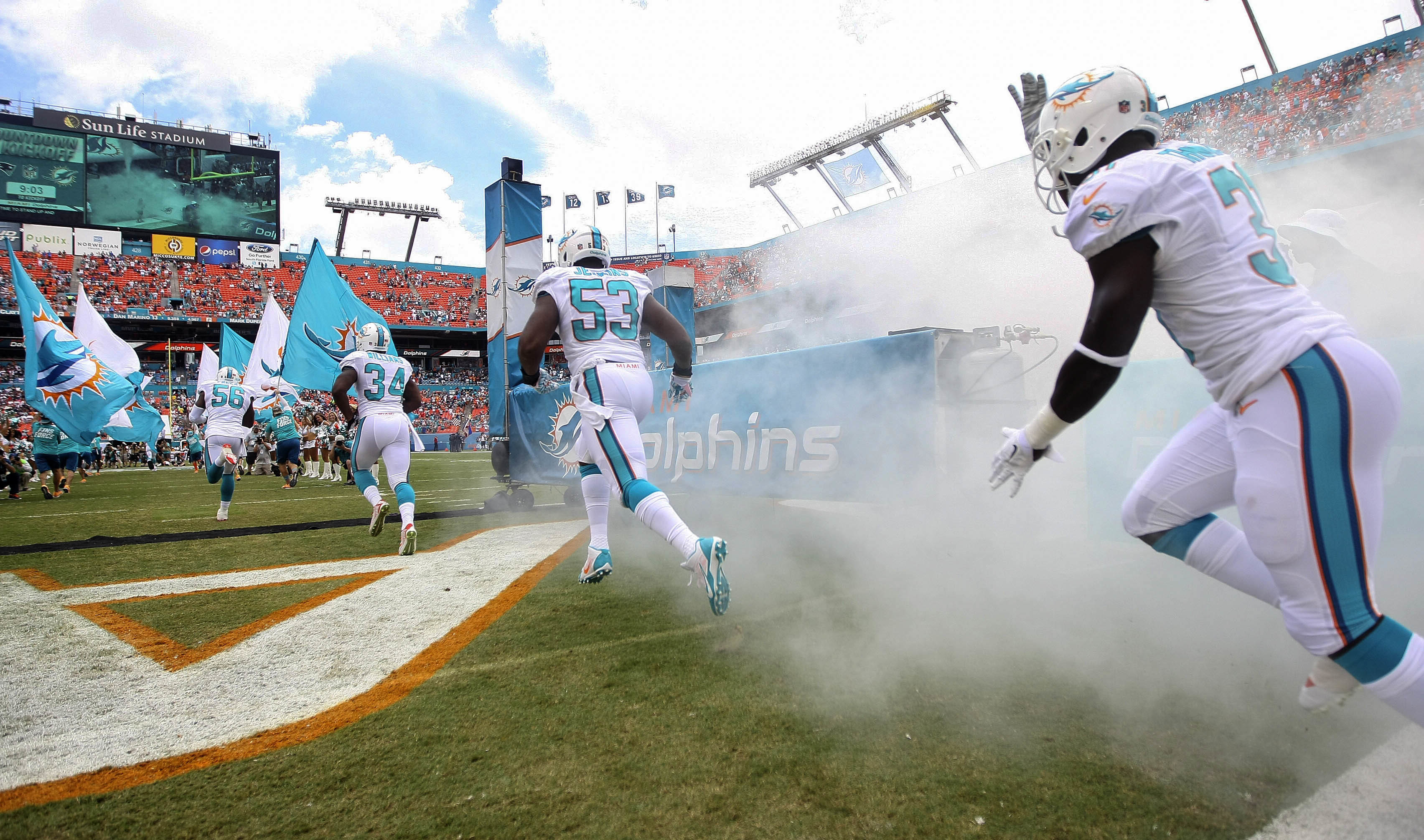 HD nfl miami dolphins background wallpapers  Peakpx