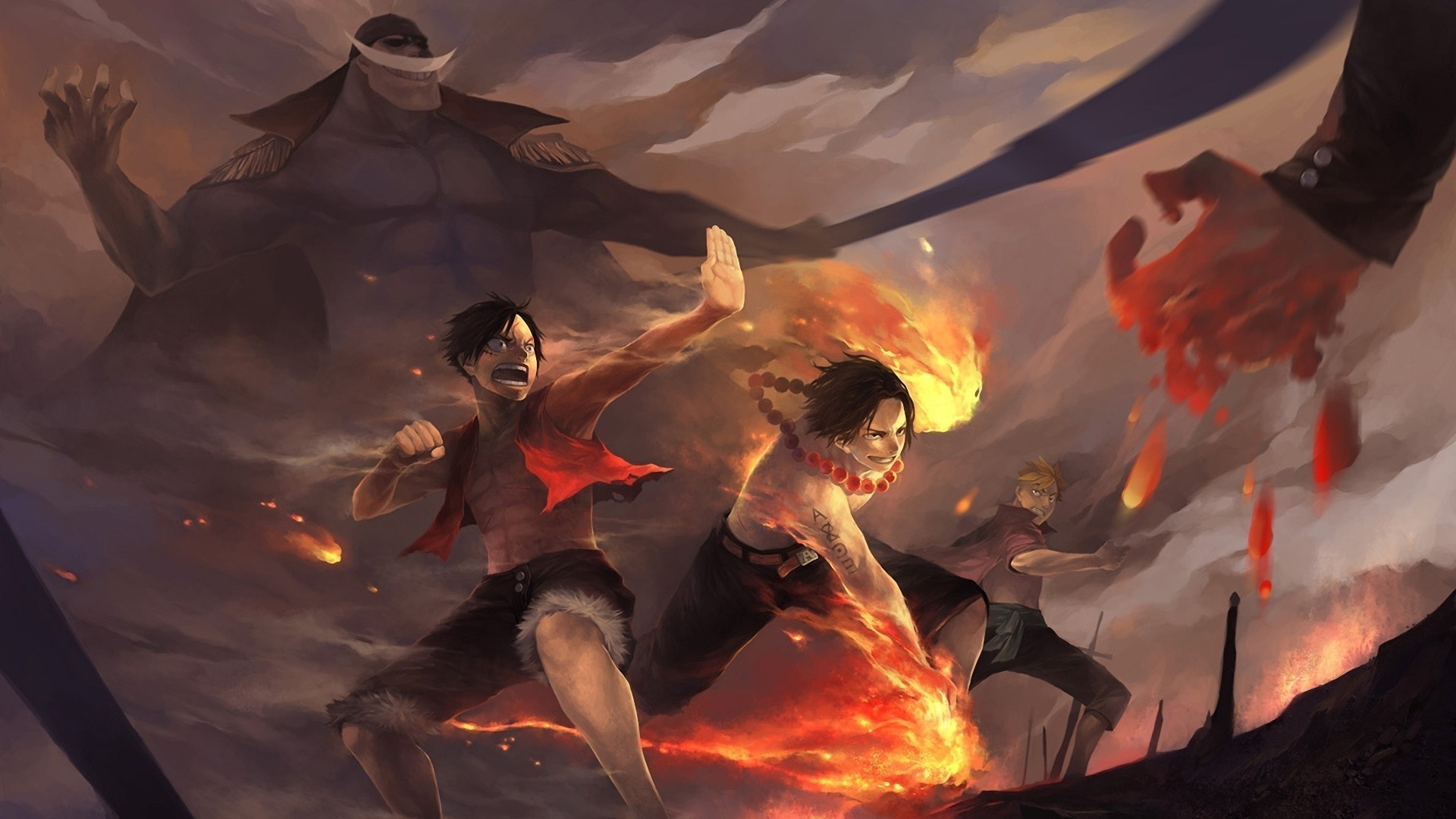 One Piece Luffy and Ace Wallpapers 67 pictures