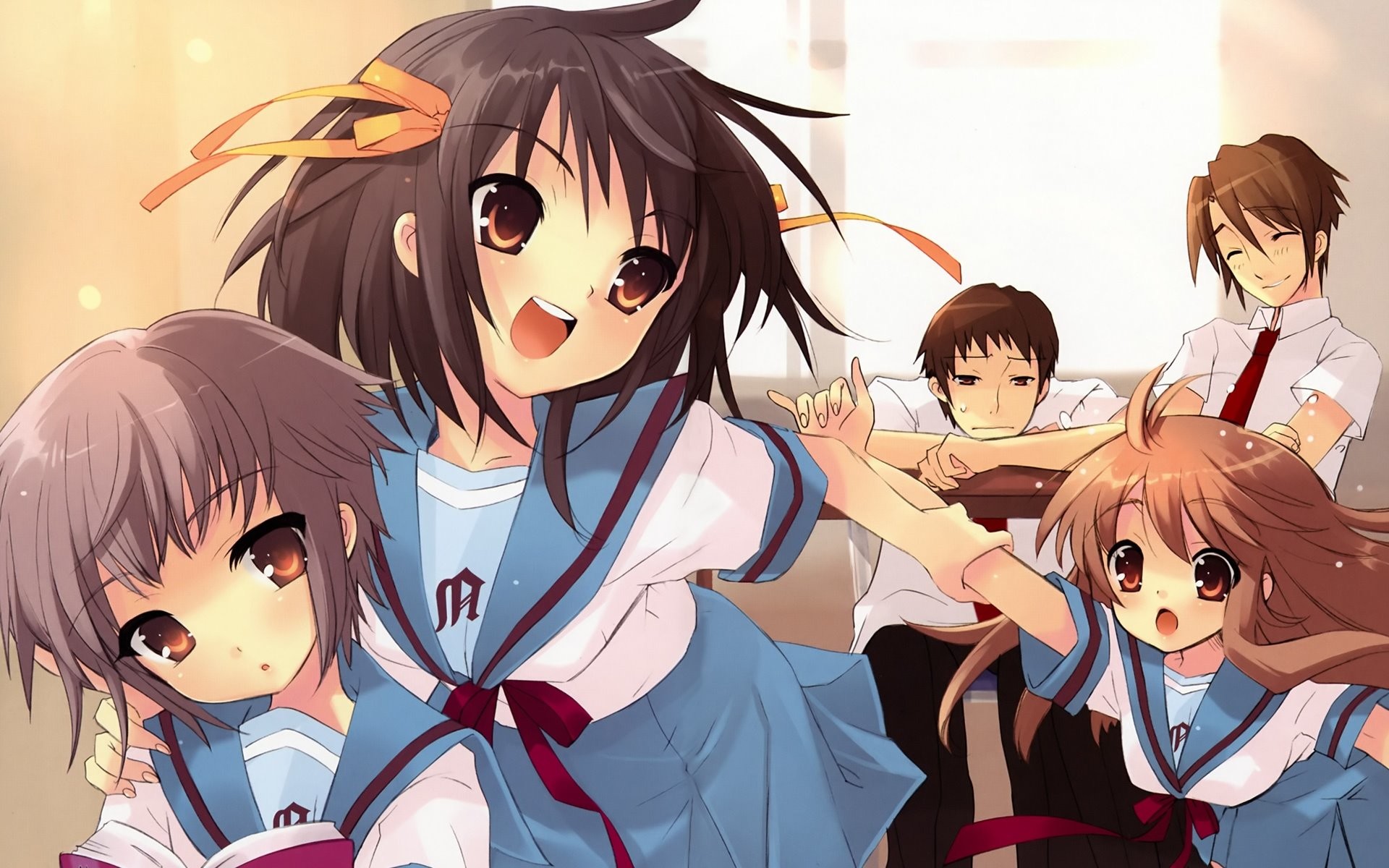 The Melancholy Of Haruhi Suzumiya Wallpaper - WallpaperSafari 1920x1200