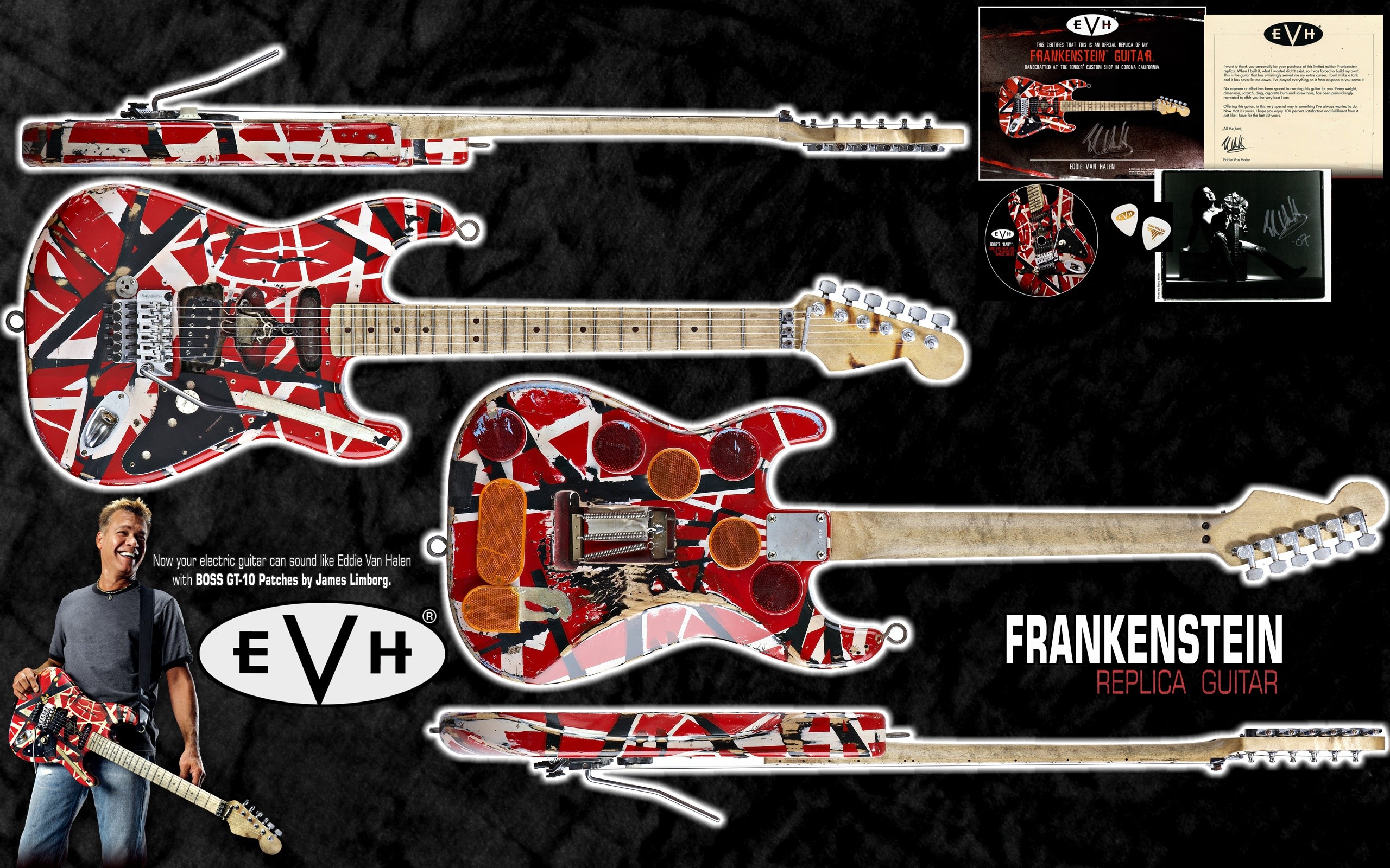 Eddie Van Halen Guitar Wallpaper 54 pictures