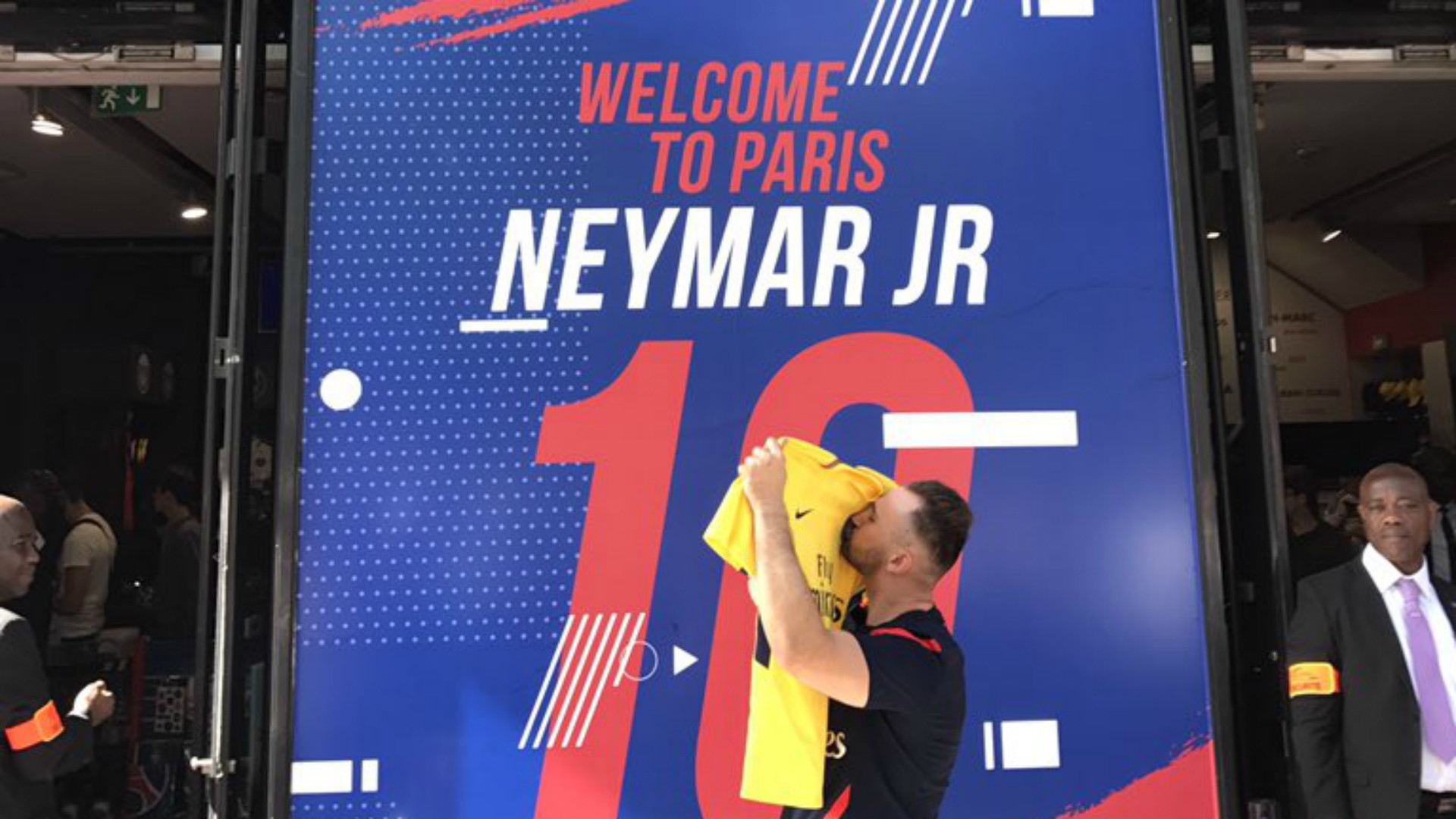 Neymar Premier maillot vendu PSG 1920x1080