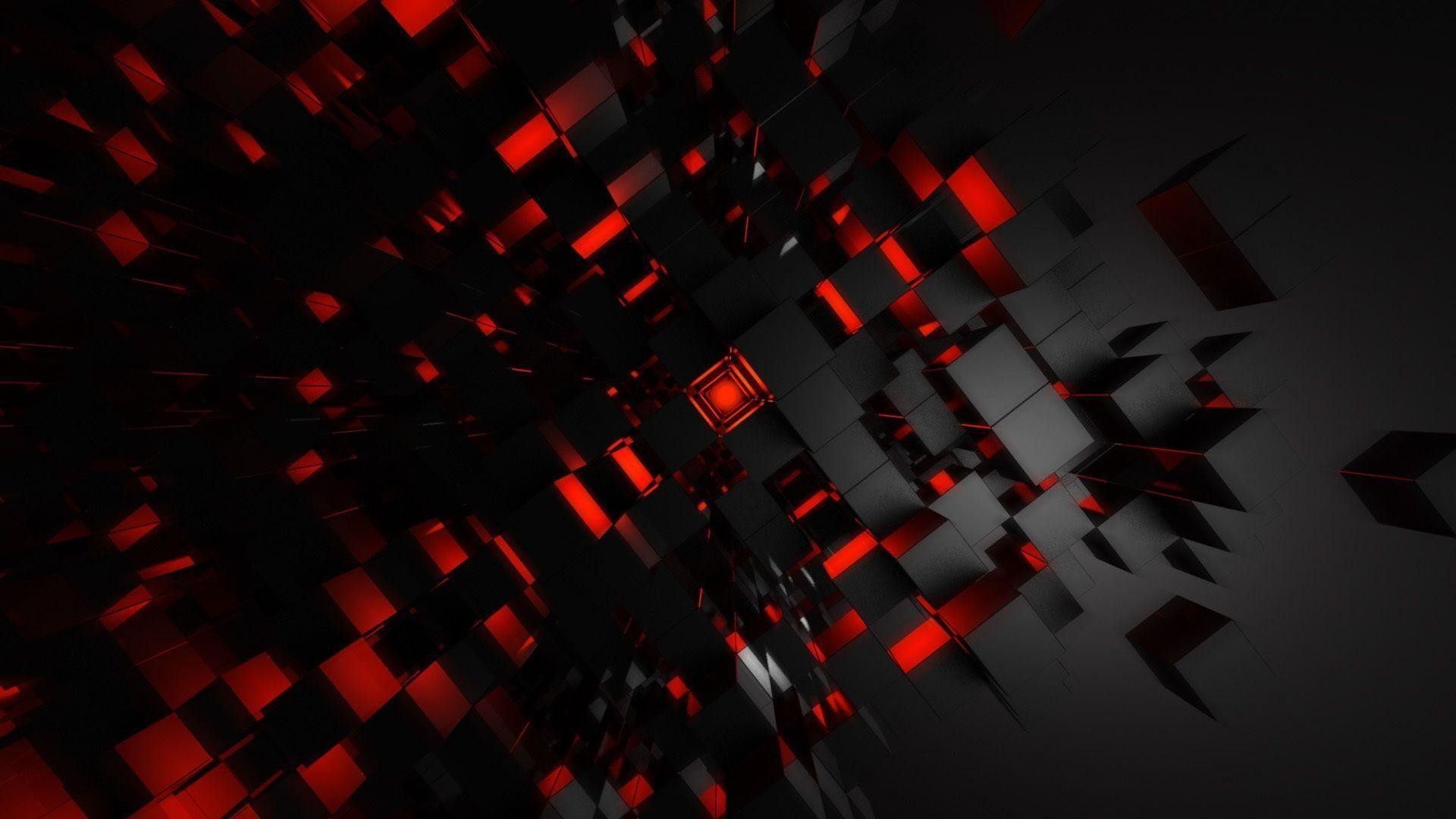 Wallpapers Of A Red Background With Some Lights On It, 3d Render Of  Abstract Faceted Crystal Background With Red Neon Light, Hd Photography  Photo Background Image And Wallpaper for Free Download