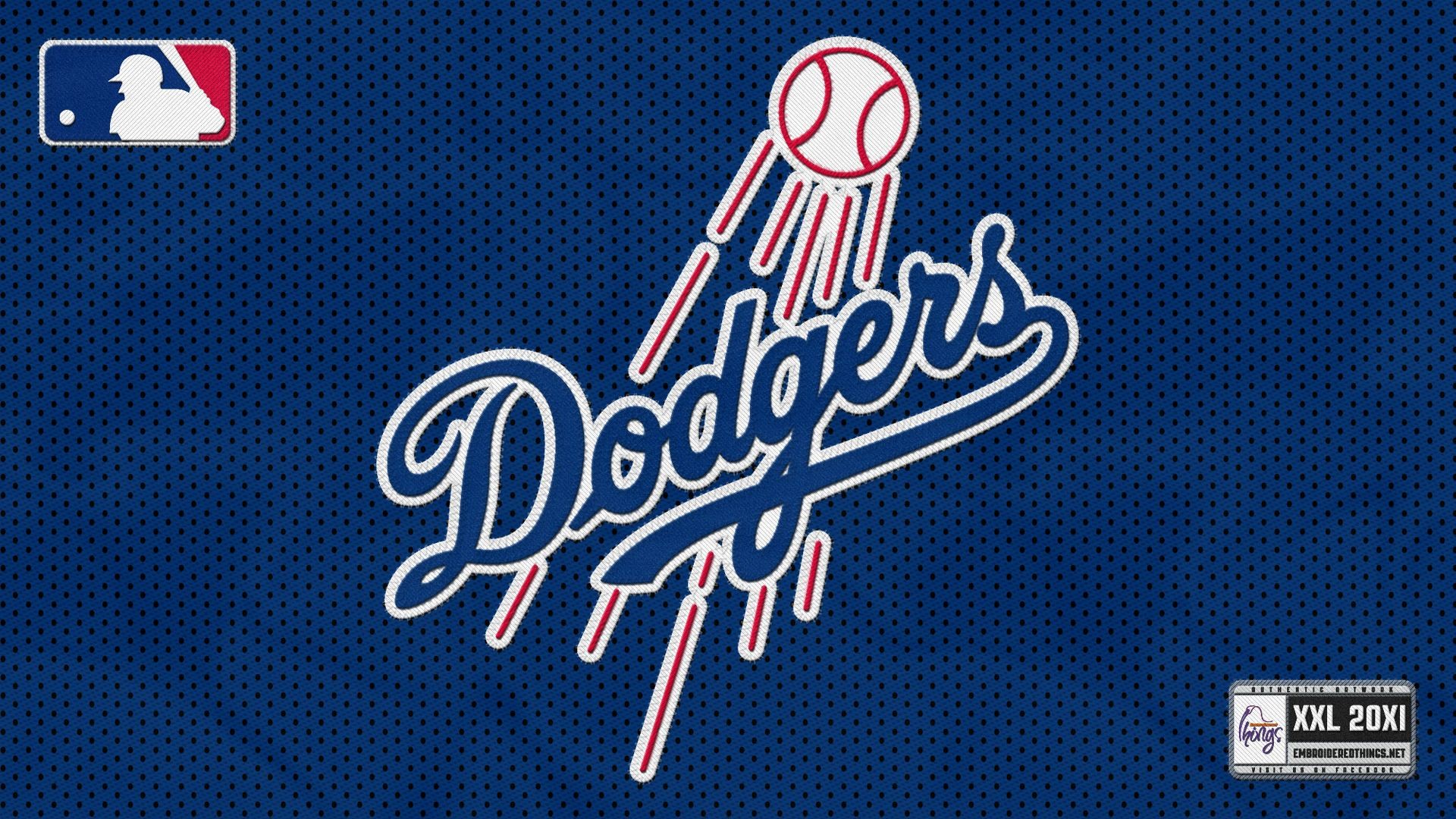 Los Angeles Dodgers iPhone Wallpaper.