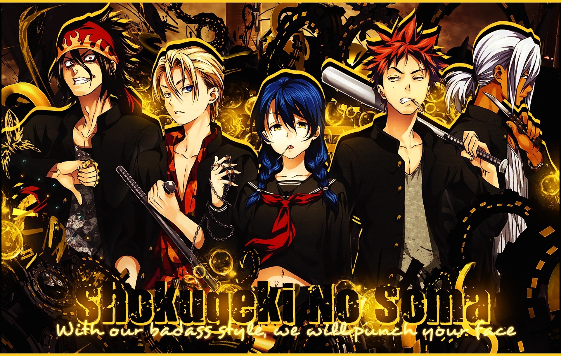 shokugeki no soma wallpapers 81 pictures shokugeki no soma wallpapers 81 pictures