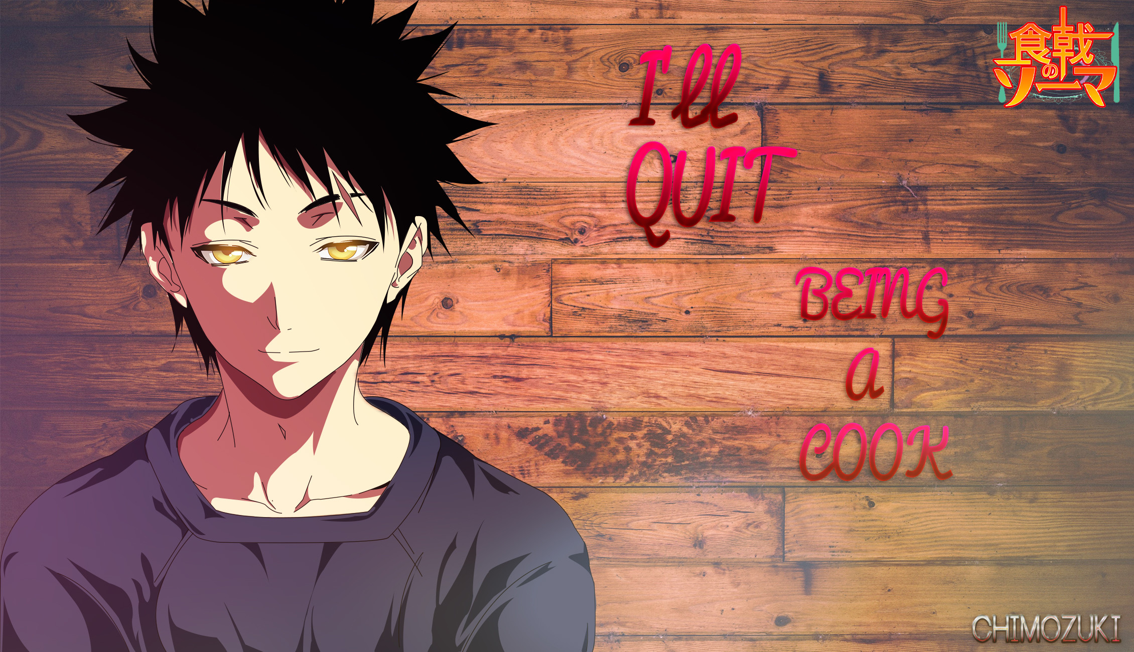 Wallpaper minimal, anime boy, sōma yukihira, shokugeki no soma desktop  wallpaper, hd image, picture, background, f8e9fa