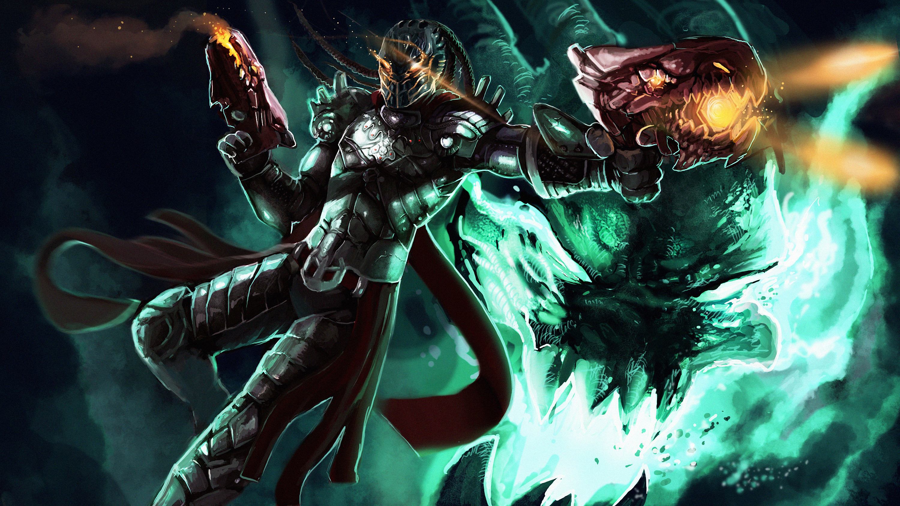 Dragonslayer Lucian by Dragonflamebg HD Wallpaper Fan Art Artwork League of  Legends lol 3000x1688