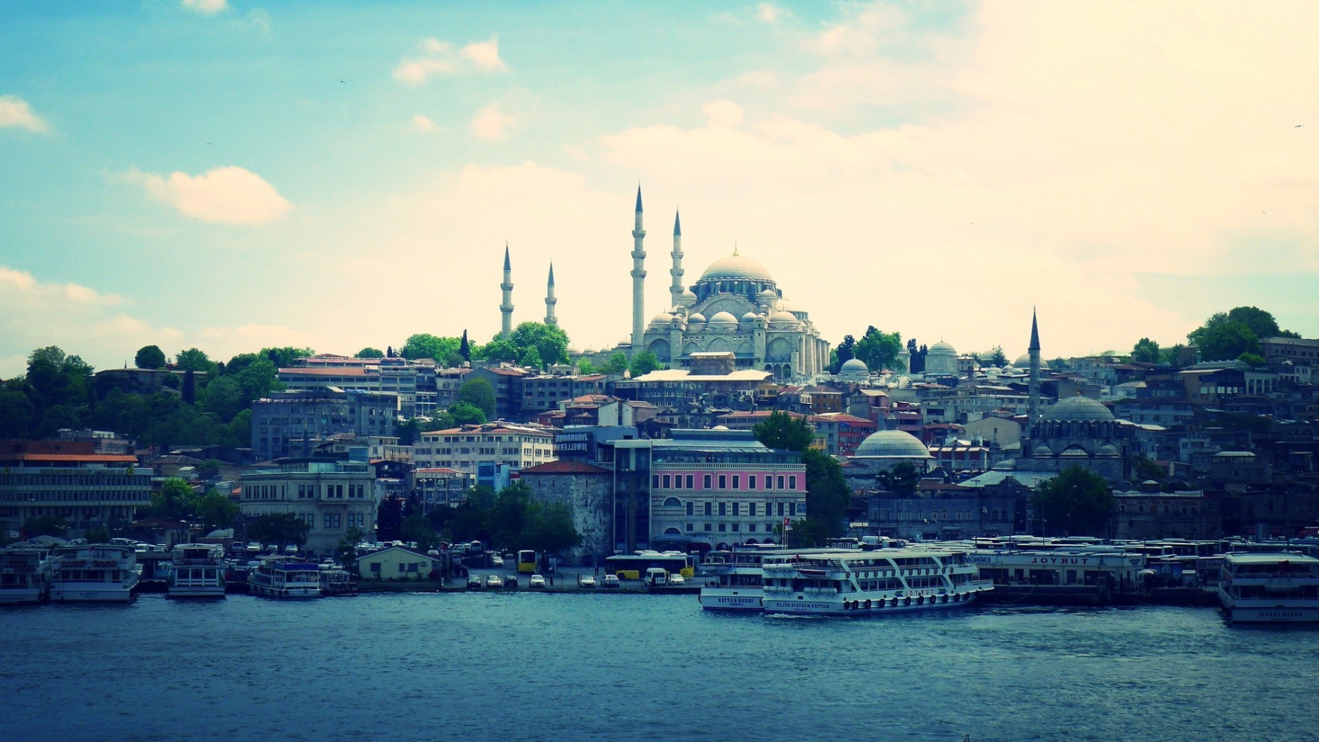 Турция Стамбул красивые места Босфор