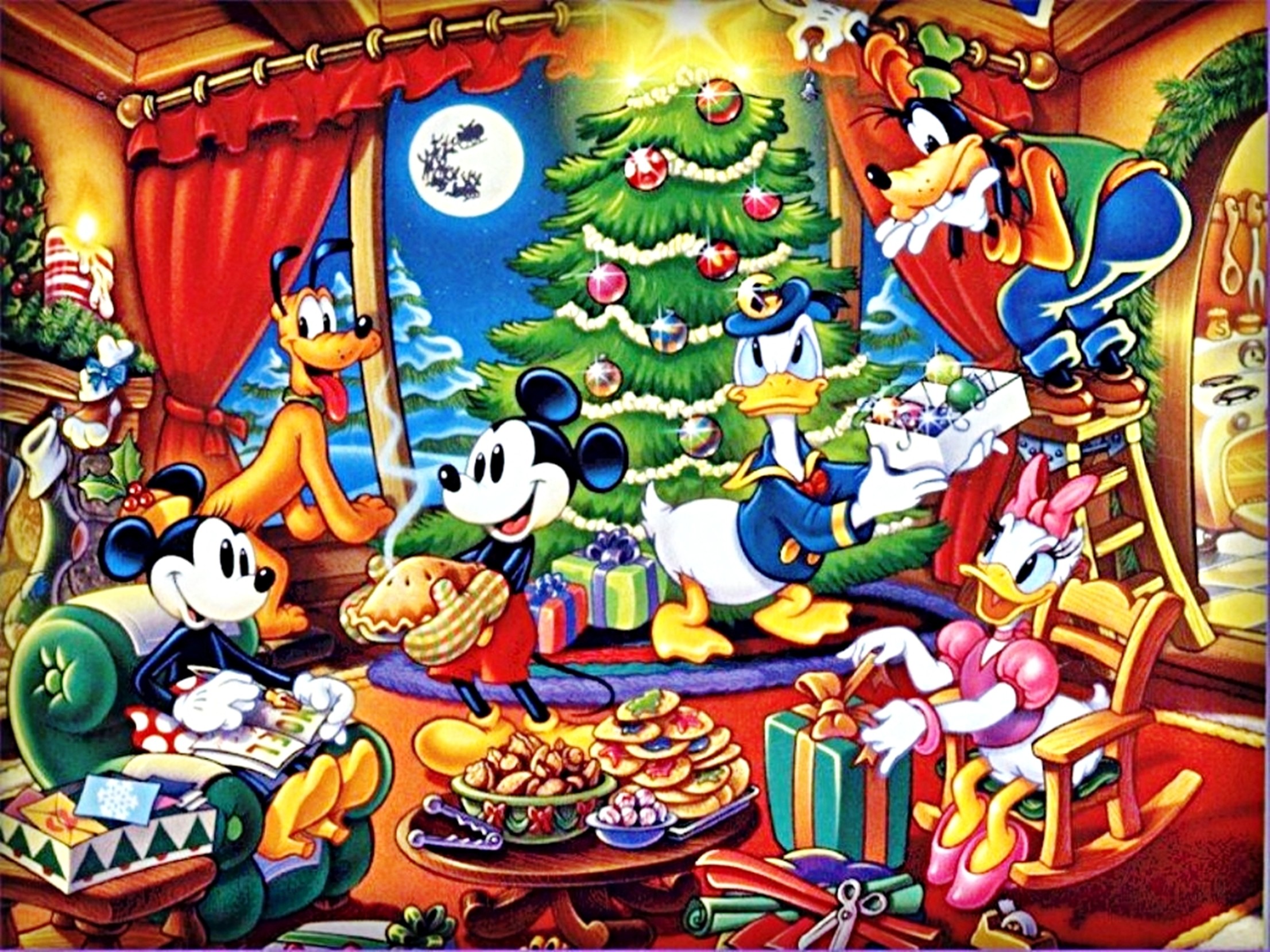 Disney Christmas Screensavers