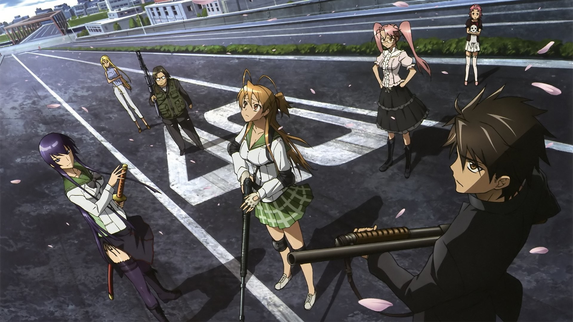 Gakuen Mokushiroku: HIGHSCHOOL OF THE DEAD (Highschool Of The Dead) -  Zerochan Anime Image Board