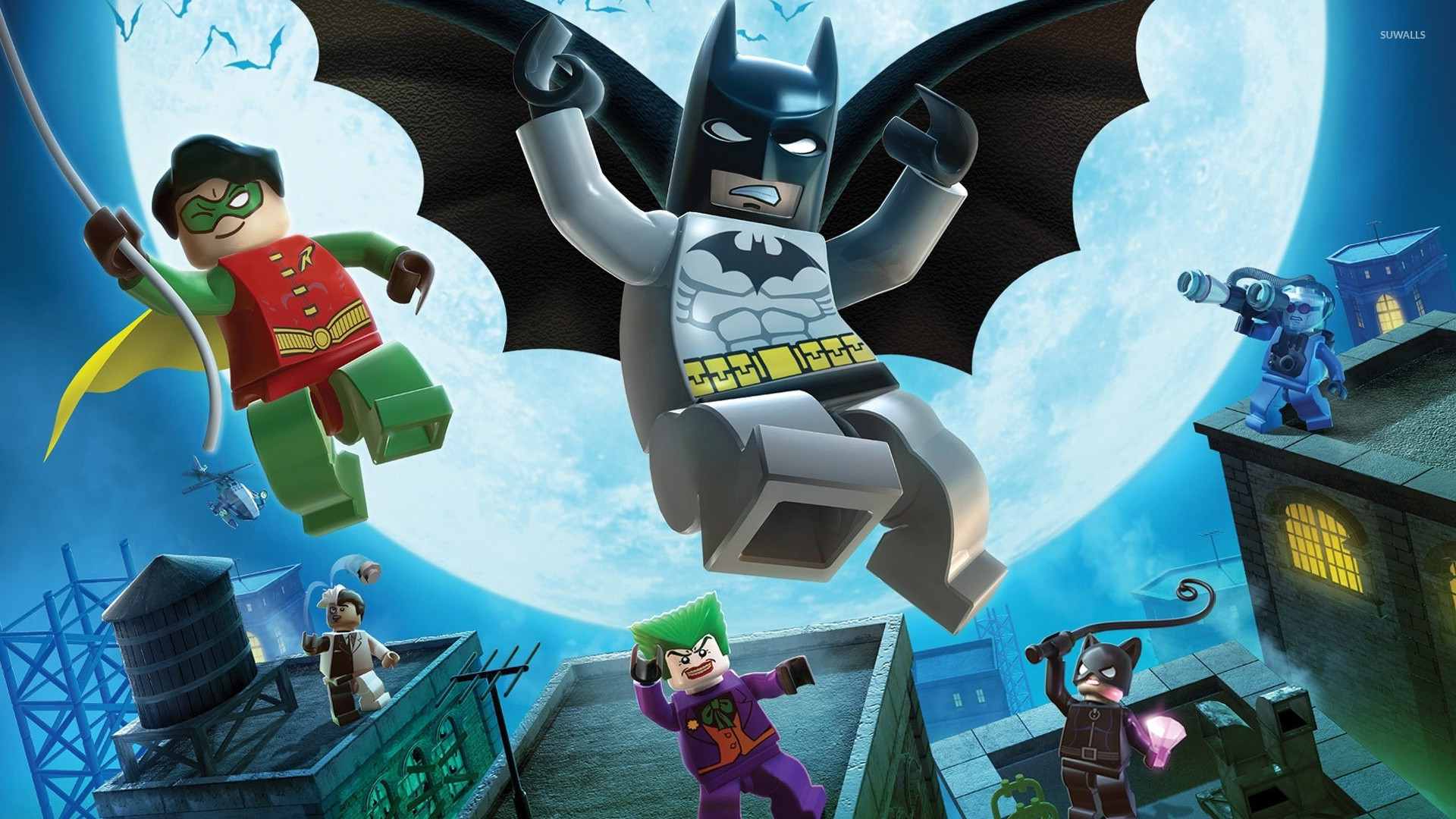 Wallpaper 4k LEGO Batman DC Super Heroes Wallpaper