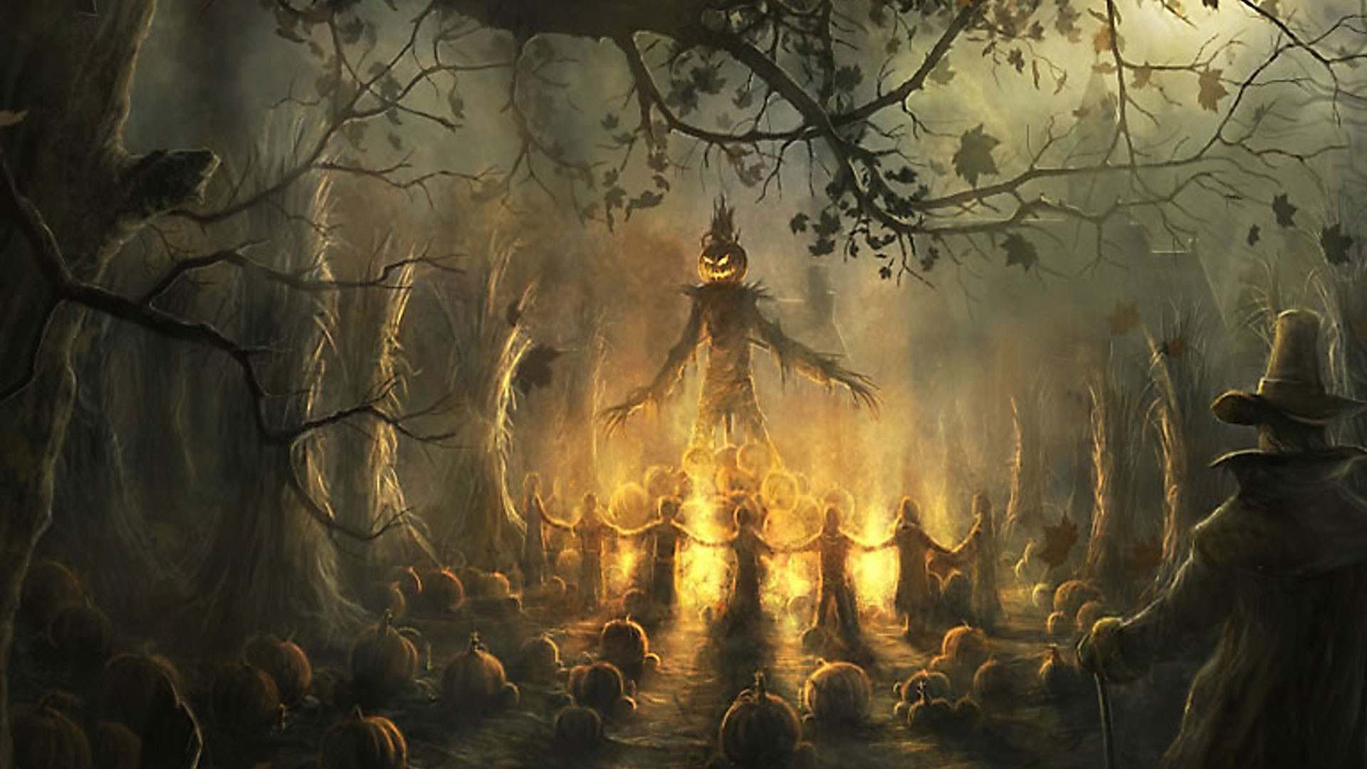 Scary Halloween Desktop Backgrounds 62 Pictures