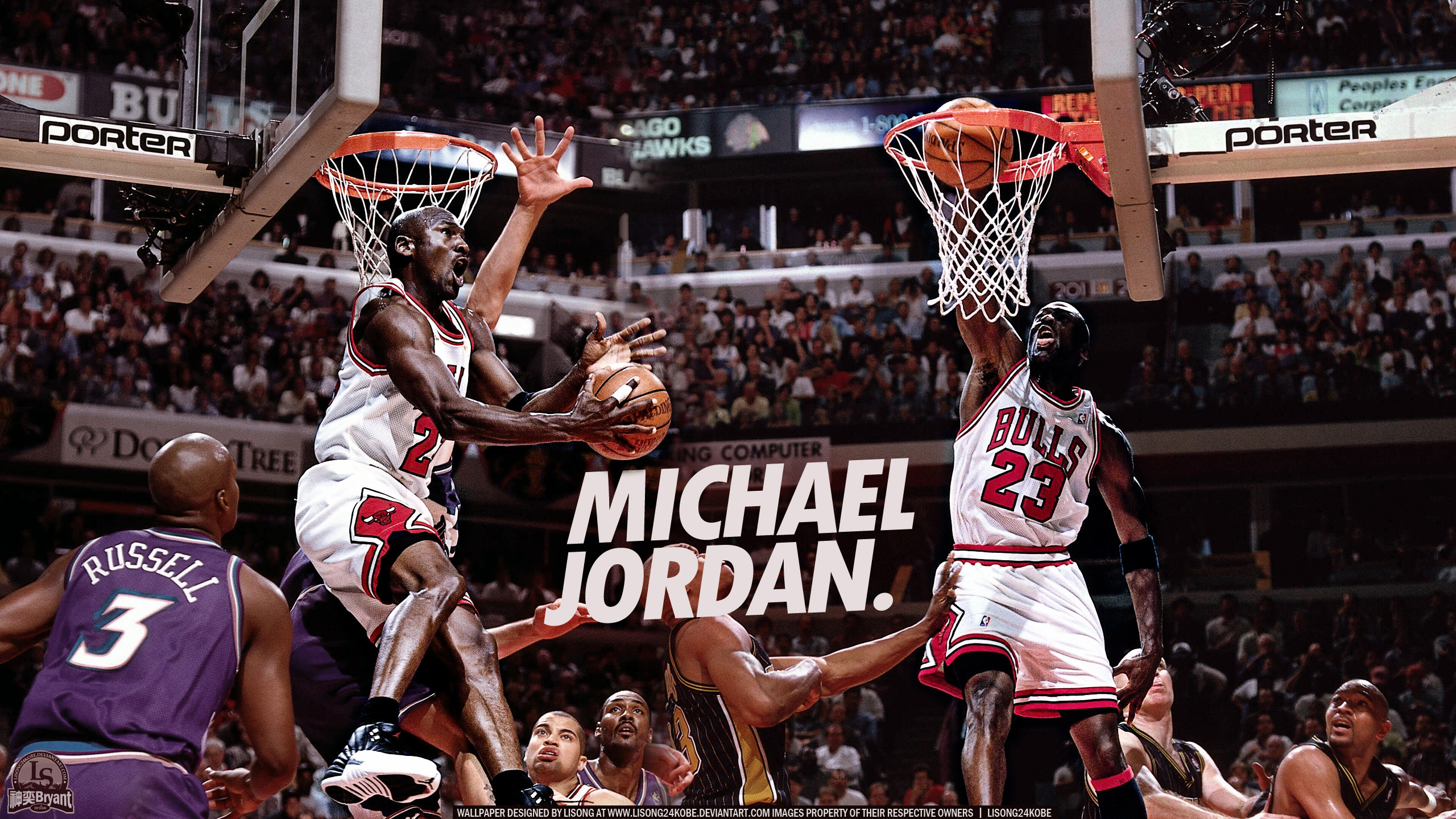 Download Chicago Bulls Jordan Last Shot Wallpaper