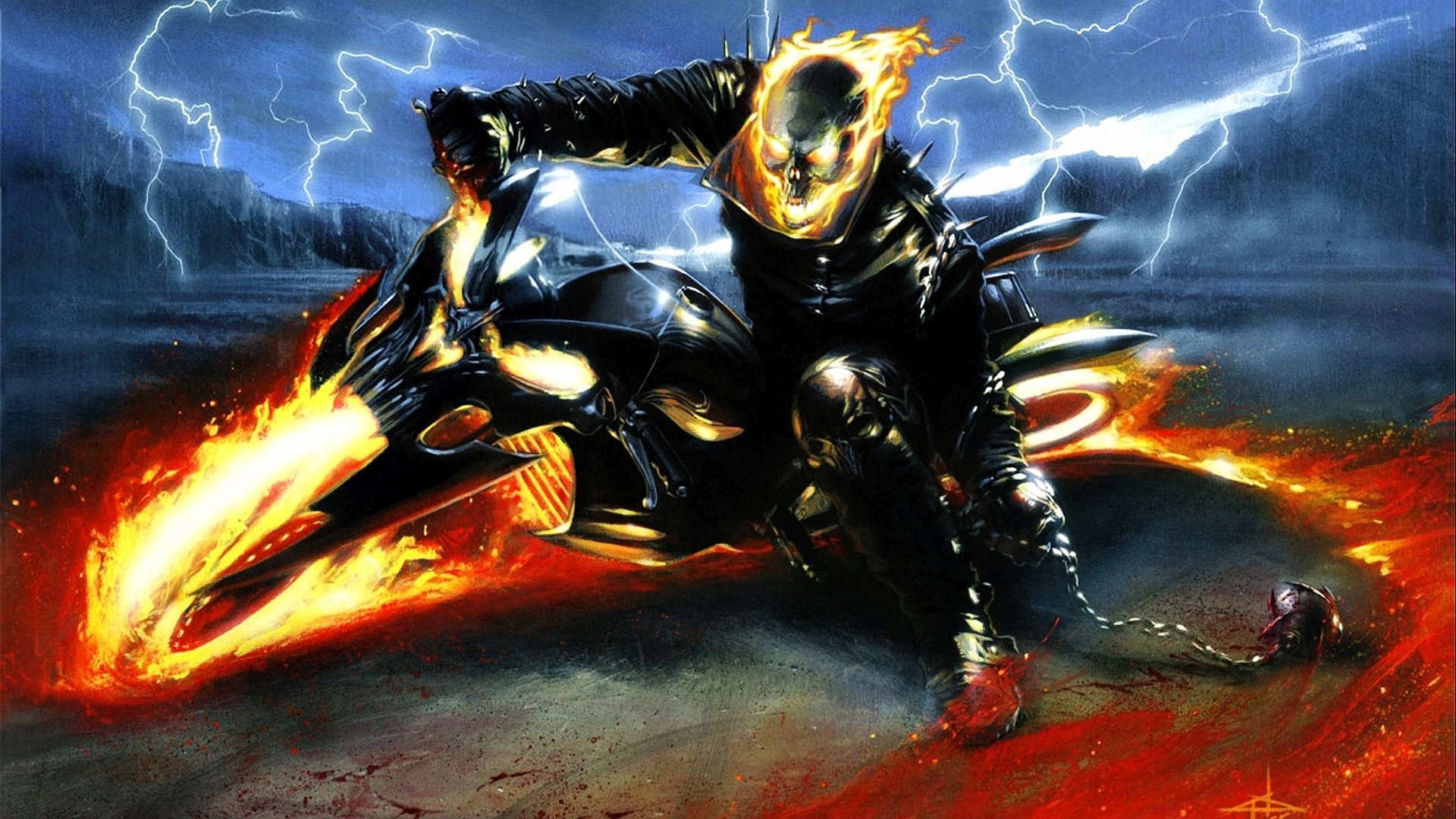 Ghost Rider Bike Wallpapers (61+ pictures)