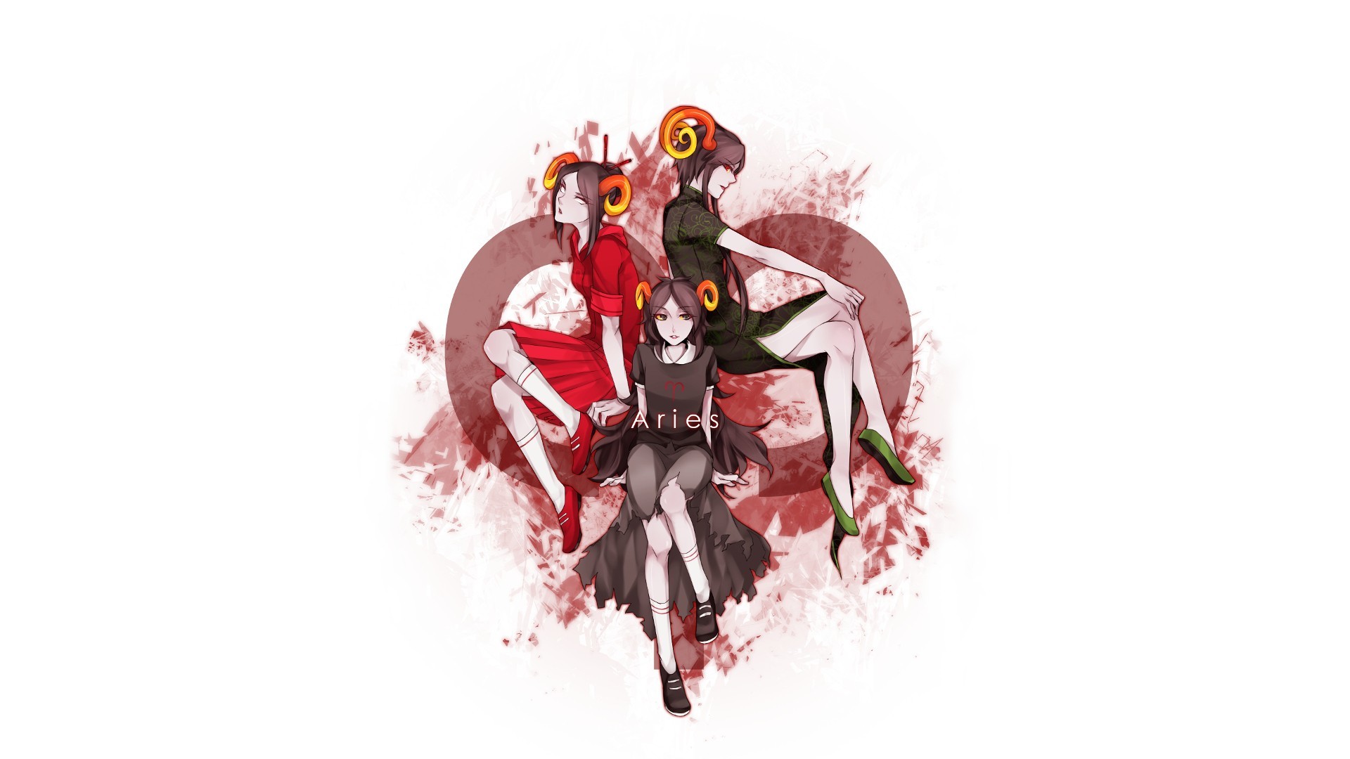 Aradia, Damara and The Handmaid: 1920x1080