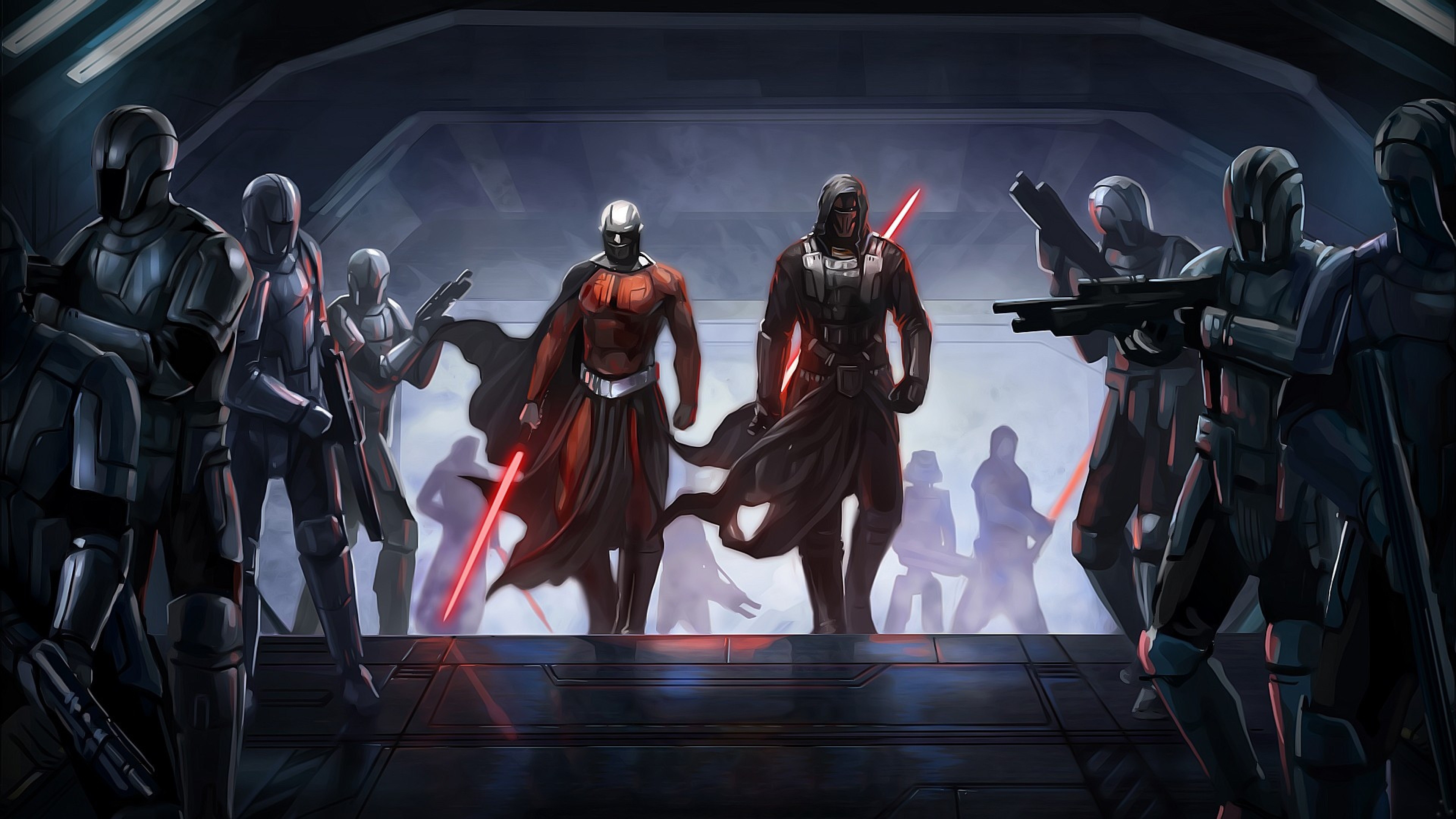 3840x2160 3840x2160 Wallpaper star wars the old republic, guard, characters  . 3840x2160